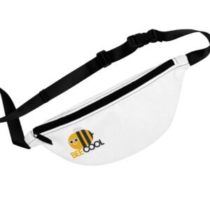 Bee Cool Fanny Pack, Fun Trendy Waist Bag for Festivals, Travel Backpack, Summer Accessories, Cute Bee Design